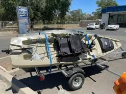 Demo 2022 Perception Showdown - Pedal Fishing Kayak | Fossil Tan