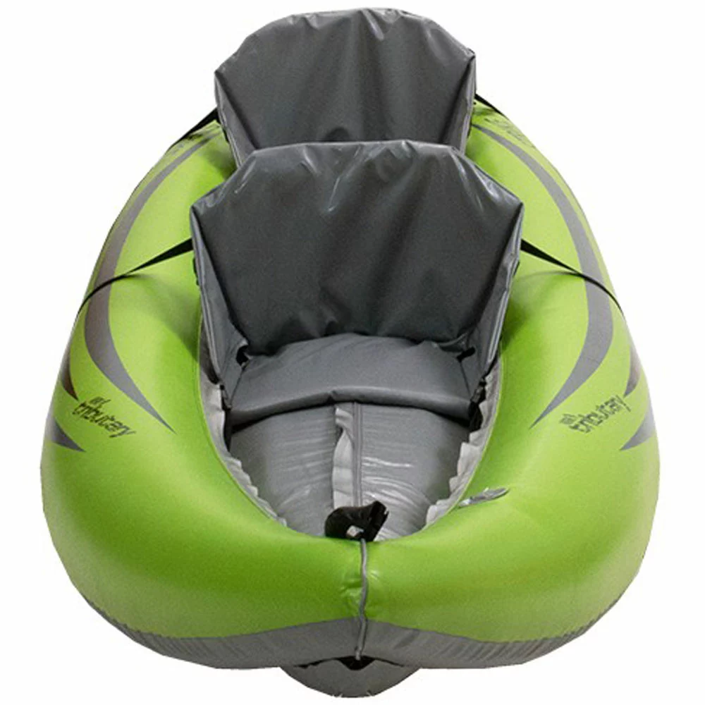 Aire Tributary Strike 2 Person Kayak, 2019 Version, Lime - Image 3