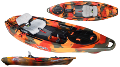 FeelFree Lure 10 V2 - Fishing Kayak | Fire Camo