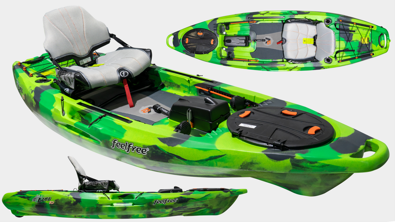 FeelFree Lure 10 V2 - Fishing Kayak | Green Flash