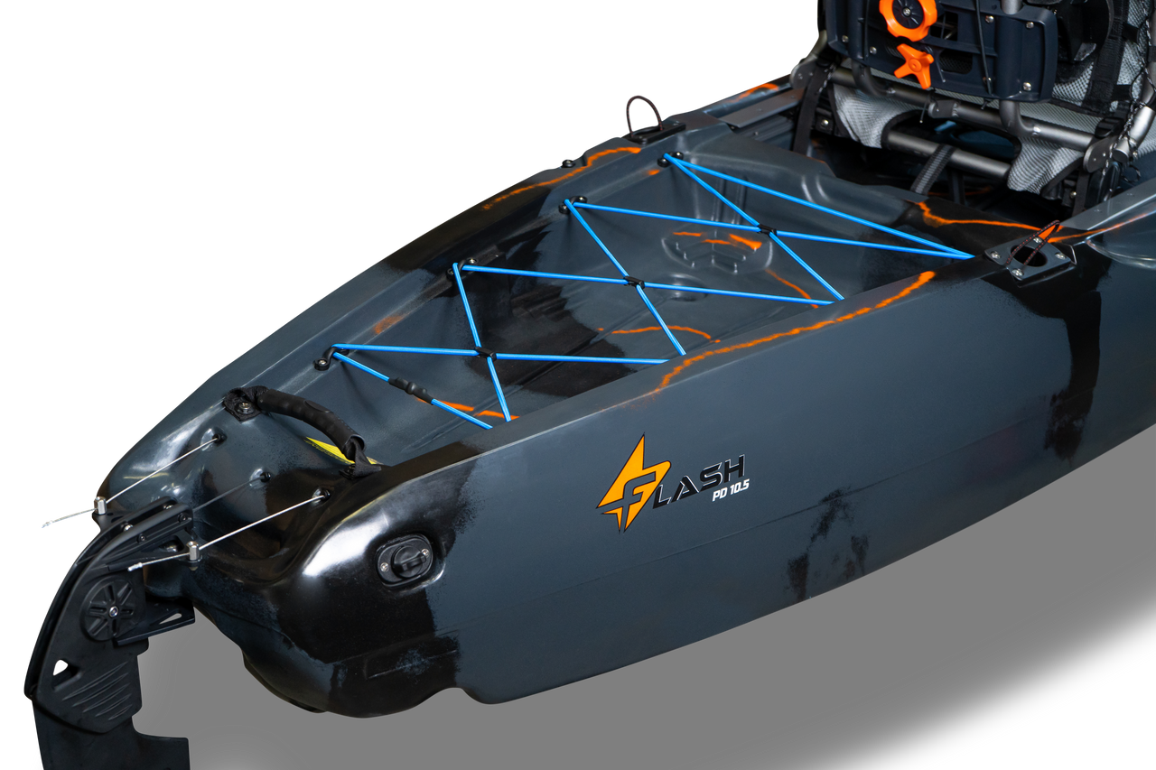 2022 FeelFree Flash - Pedal Drive Fishing Kayak | Sky Blue - Image 8