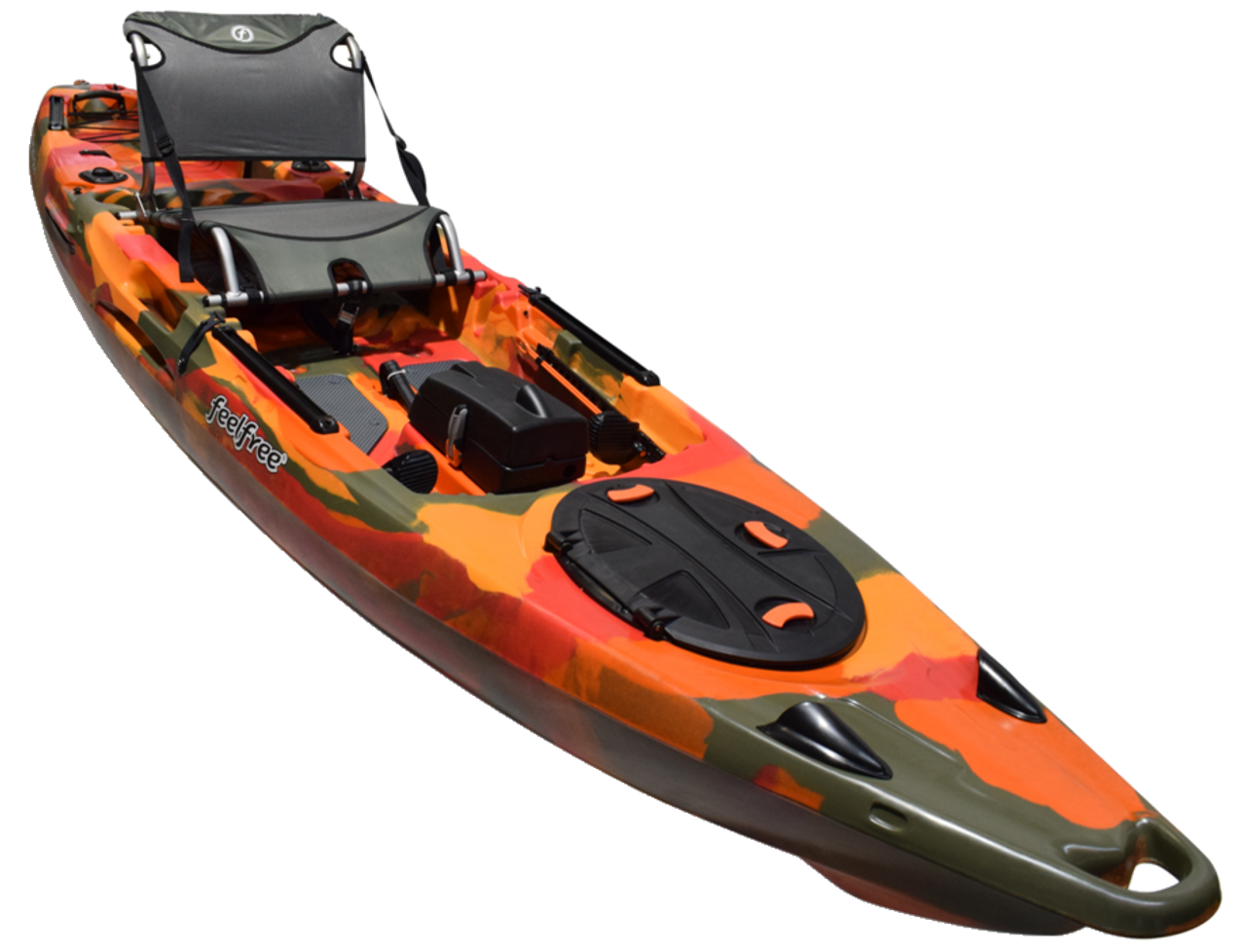 FeelFree Moken 12.5 V2 - Fishing Kayak | Fire Camo - Image 2