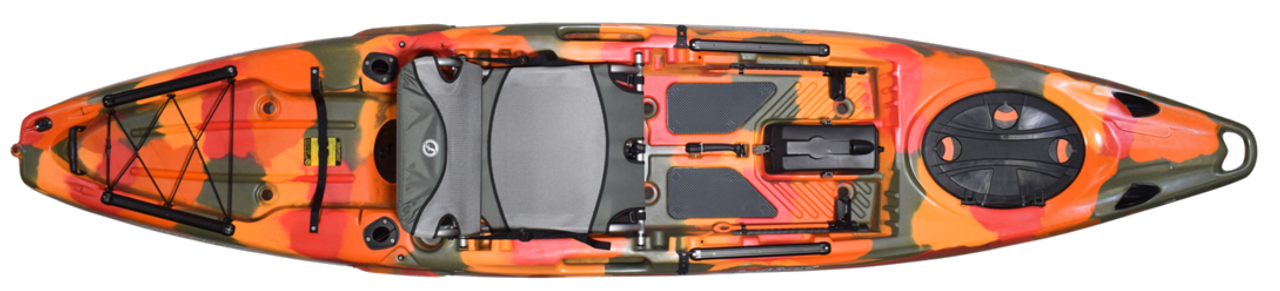 FeelFree Moken 12.5 V2 - Fishing Kayak | Fire Camo - Image 4
