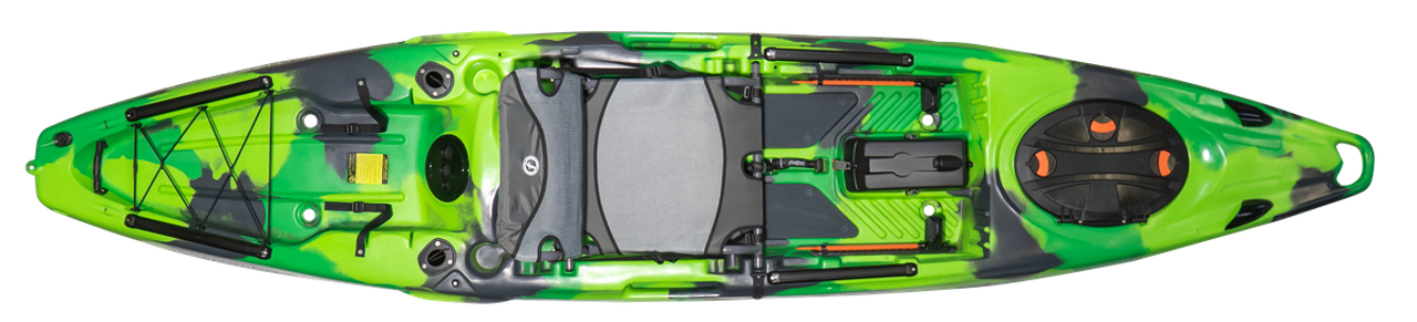 FeelFree Moken 12.5 V2 - Fishing Kayak | Green Flash - Image 4