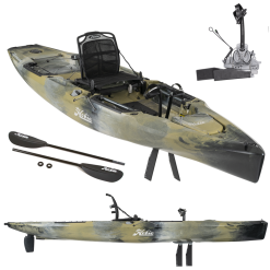 Hobie Mirage Outback With Kick Up Turbo Fins - Fishing Kayak | Camo