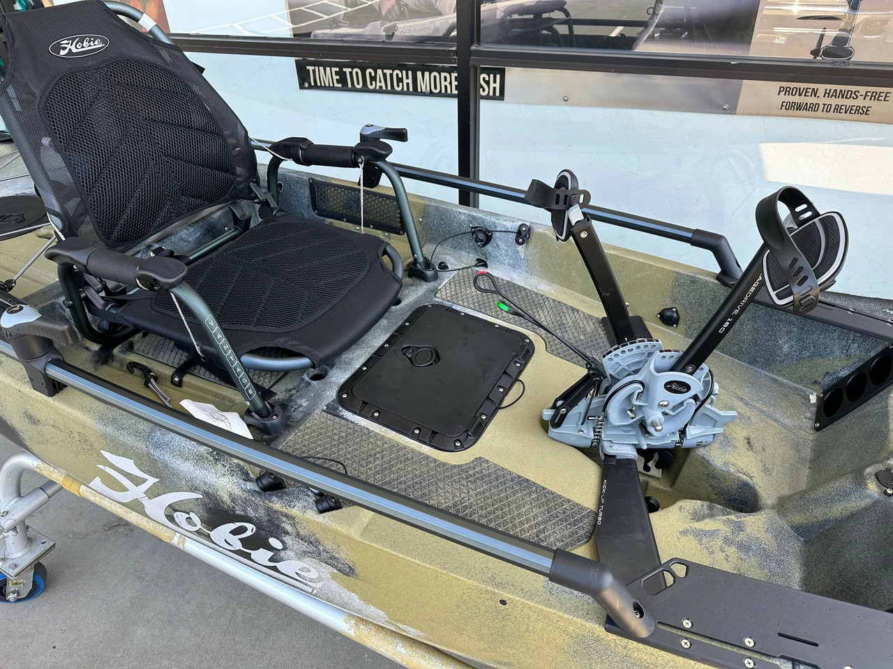 Hobie Mirage Pro Angler 14 - Fishing Kayak | Camo - ISE Display Model - Image 2