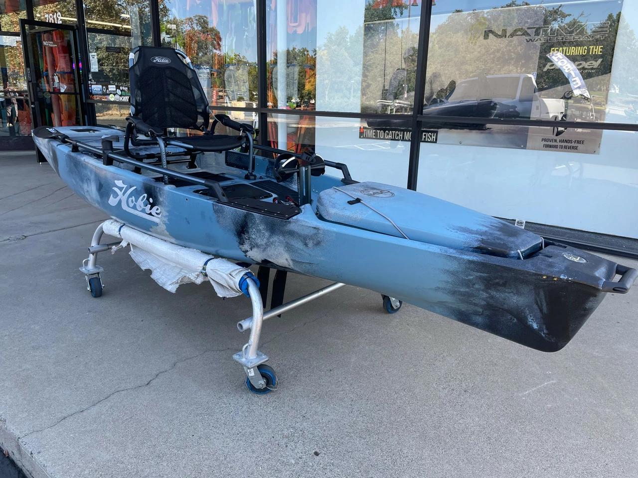 Demo Hobie Mirage Pro Angler 14 With 360 Technology - Fishing Kayak | Arctic Camo