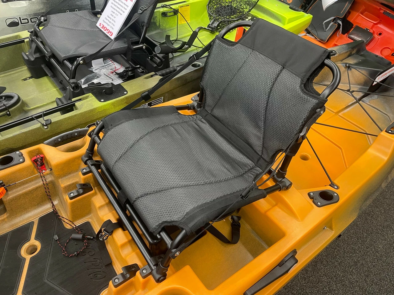 Old Town Sportsman Autopilot 136 - Motorized Fishing Kayak | Ember Camo - Demo - Image 3