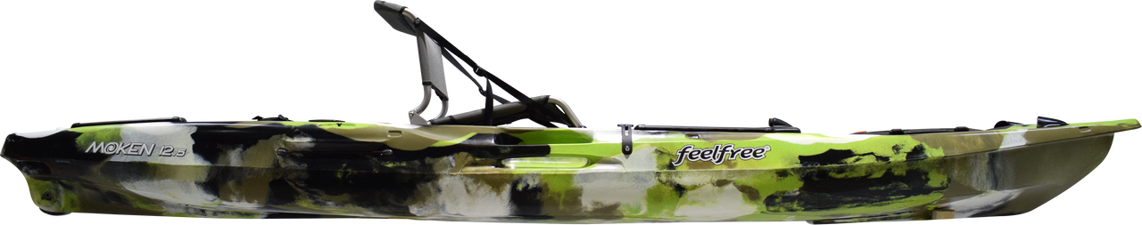 FeelFree Moken 12.5 V2 - Fishing Kayak | Lime Camo - Image 3