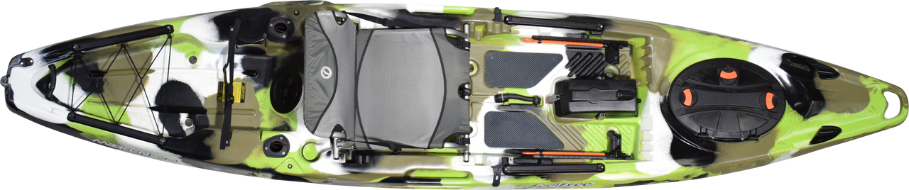 FeelFree Moken 12.5 V2 - Fishing Kayak | Lime Camo - Image 4