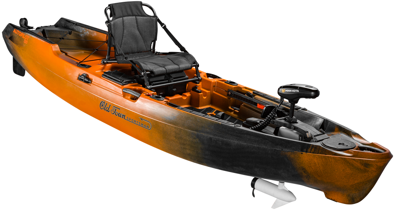 2022 Old Town Sportsman Autopilot 120 - Motorized Fishing Kayak | Photic Camo - Image 2