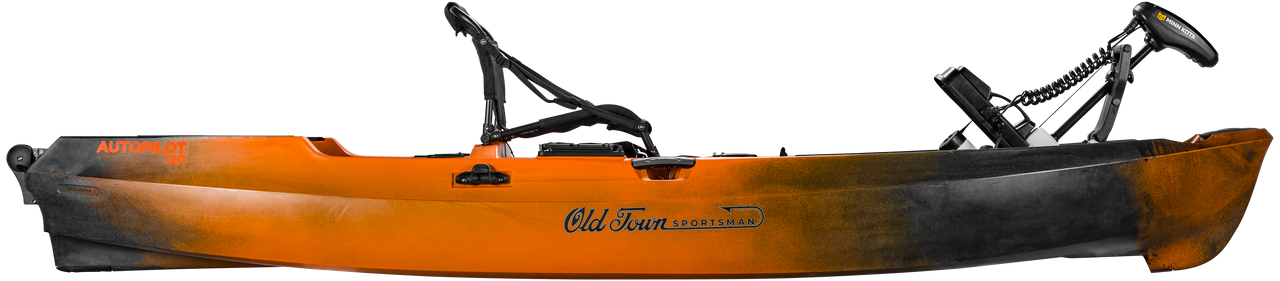2022 Old Town Sportsman Autopilot 120 - Motorized Fishing Kayak | Ember Camo - Image 6