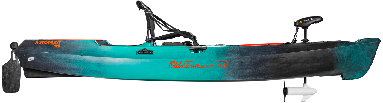 2022 Old Town Sportsman Autopilot 120 - Motorized Fishing Kayak | Photic Camo - Image 7
