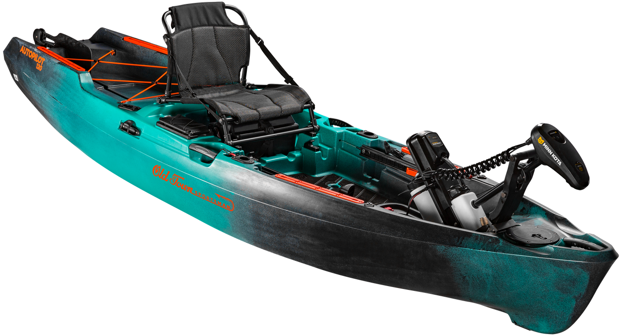 2022 Old Town Sportsman Autopilot 120 - Motorized Fishing Kayak | Photic Camo - Image 3