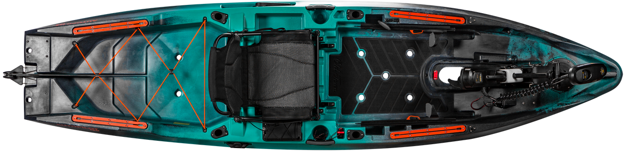 2022 Old Town Sportsman Autopilot 120 - Motorized Fishing Kayak | Ember Camo - Image 5