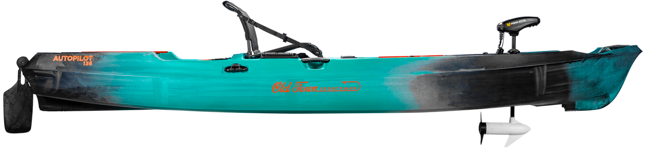 2022 Old Town Sportsman Autopilot 136 - Motorized Fishing Kayak W/Spot Lock - Image 4