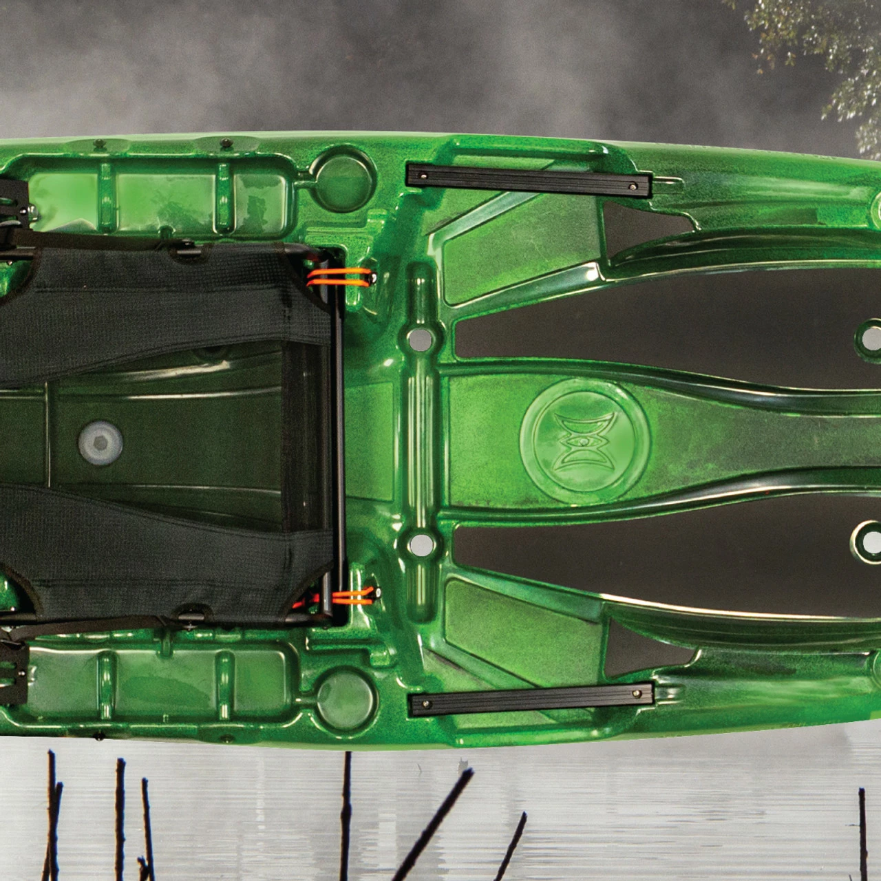 Perception Outlaw 11.5 - Sit On Top Fishing Kayak | Dapper Blue - Image 3