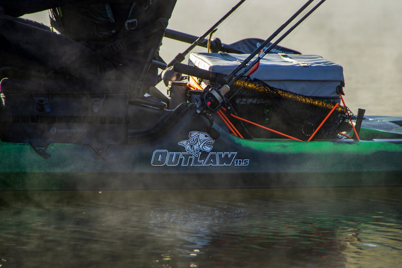 Perception Outlaw 11.5 - Sit On Top Fishing Kayak | Dapper Blue - Image 8