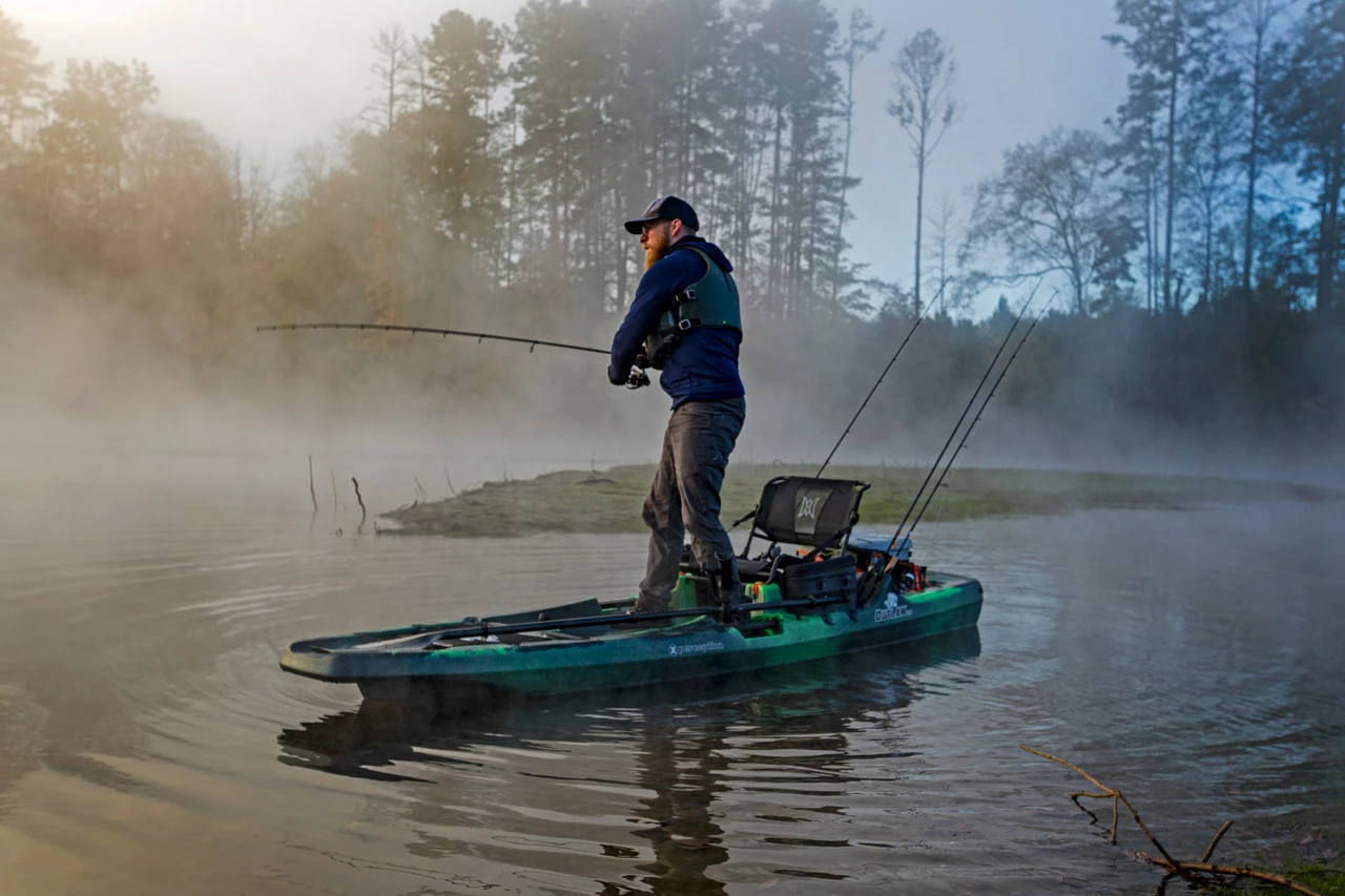 Perception Outlaw 11.5 - Sit On Top Fishing Kayak | Dapper Blue - Image 6