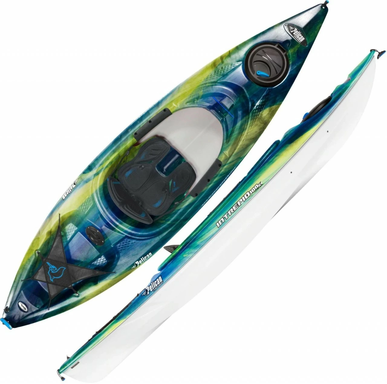 Pelican Intrepid 100X Kayak With Paddle