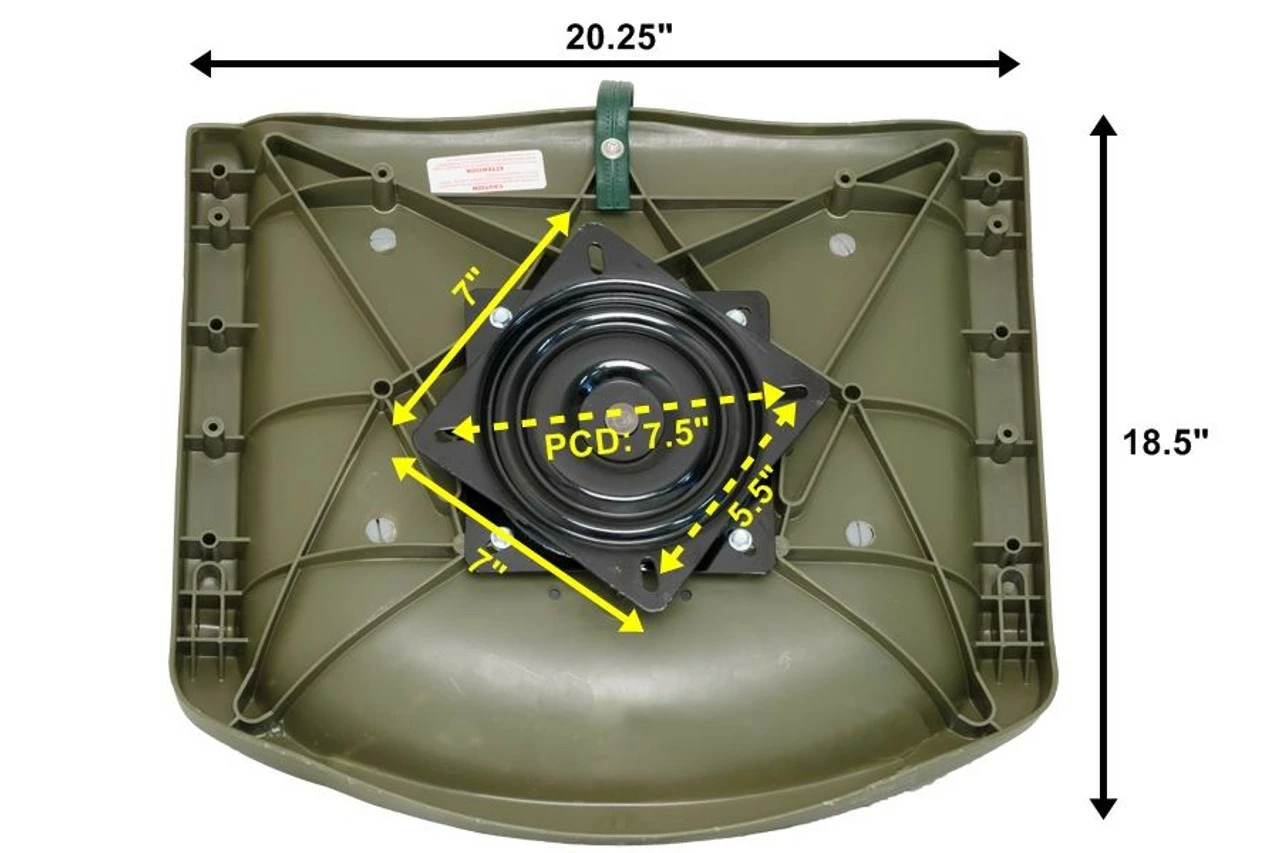 Green Swivel Seat - Image 4