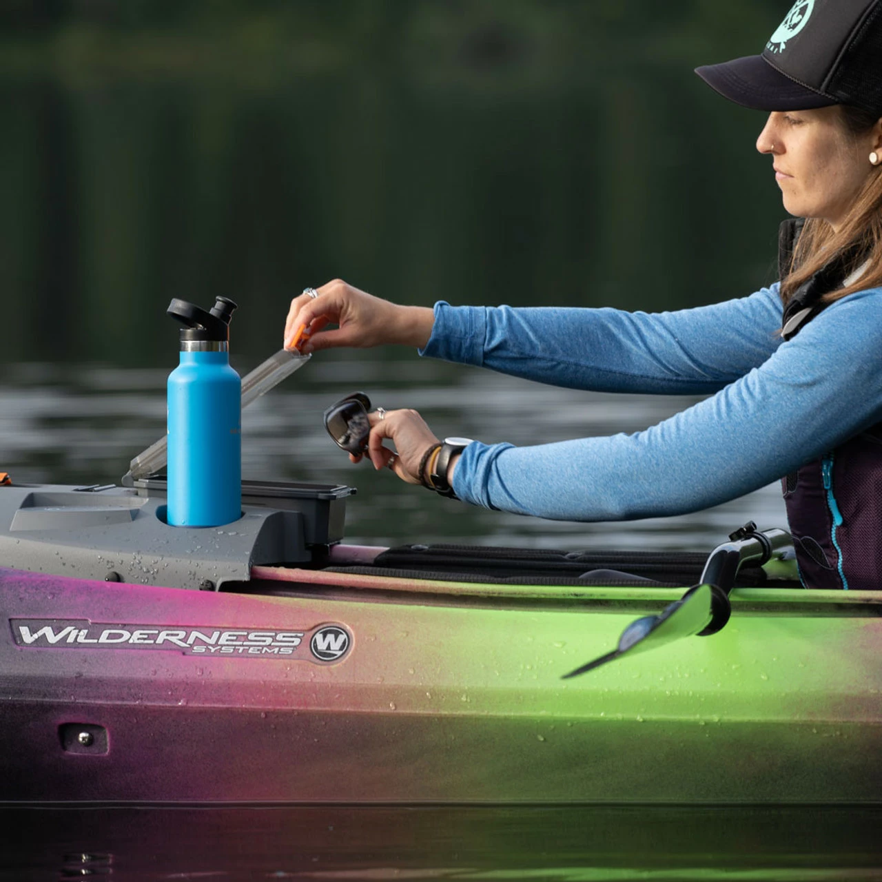 2022 Wilderness Systems Pungo 105 - Sit Inside Kayak | Breeze Blue - Image 8