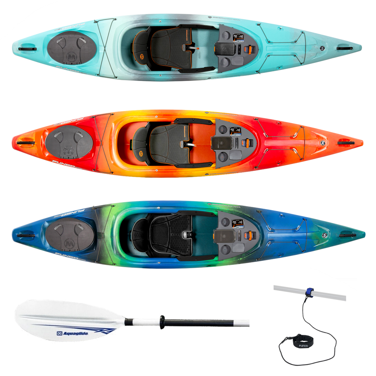 Wilderness Systems Pungo 120 - Sit Inside Recreational Kayak | Paddle Package