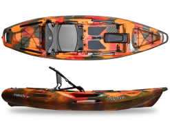 FeelFree Moken 10 Standard V2 - Fishing Kayak | Fire Camo