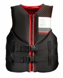 Hyperlite Indy CGA Life Jacket In Black / Red