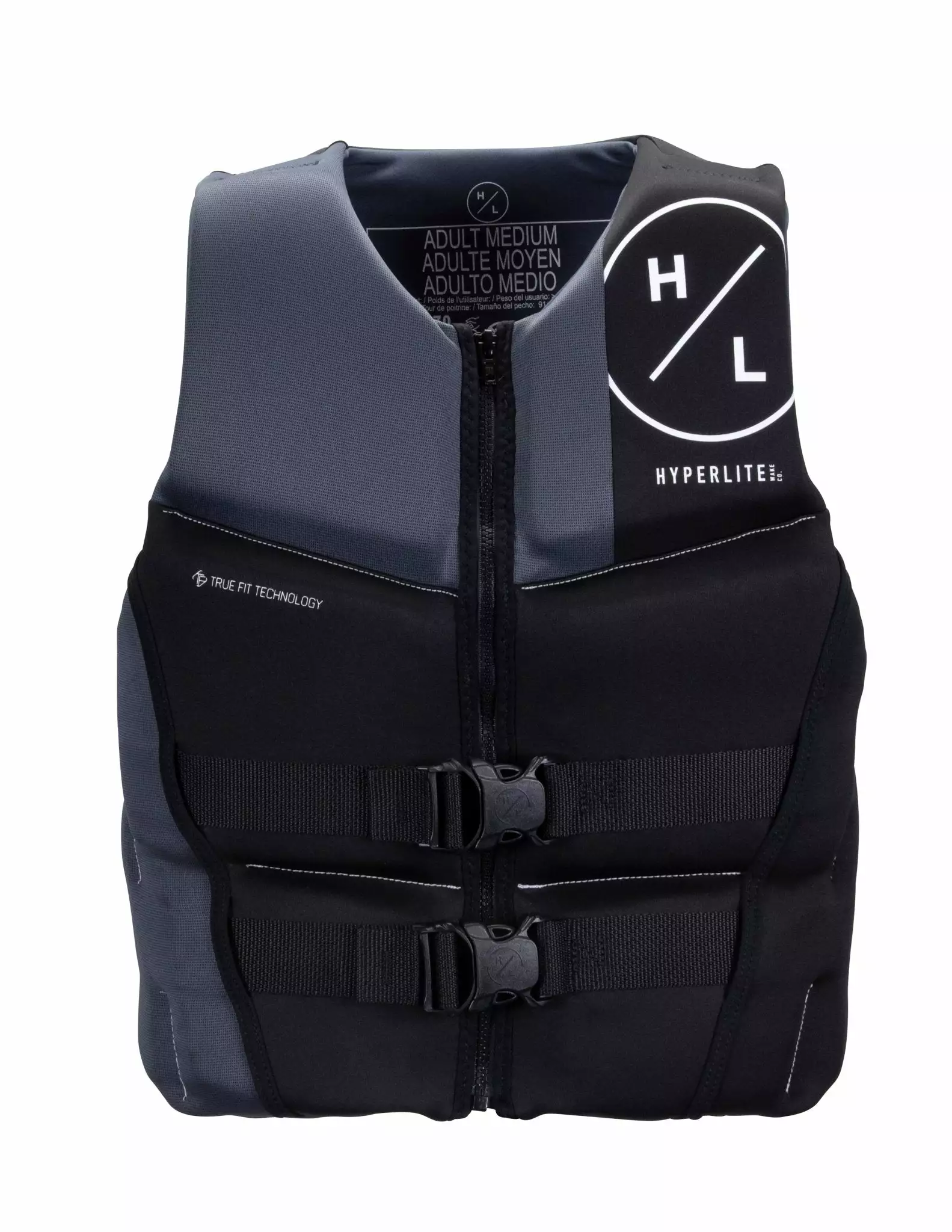 Hyperlite Prime CGA Life Jacket In Ash / Black