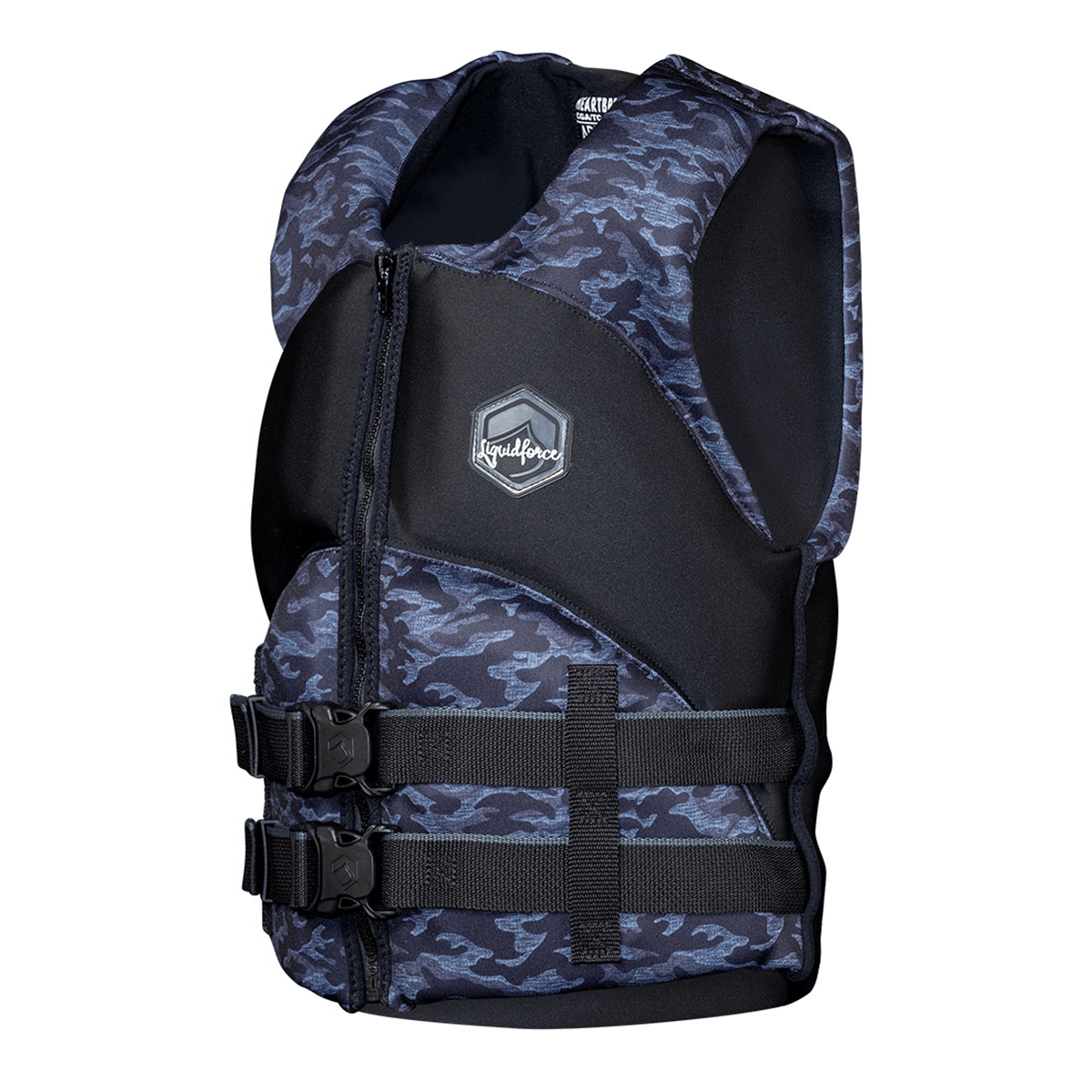 Liquid Force Heartbreaker CGA Life Jacket In Black Camo - Image 2