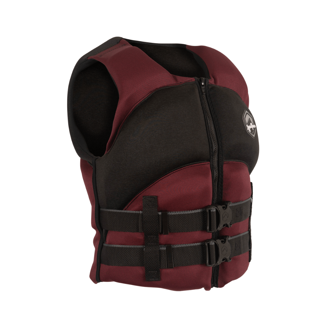 Liquid Force Heartbreaker CGA Life Jacket In Maroon - Image 2