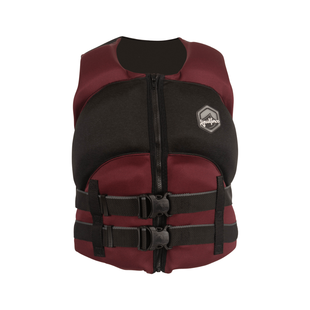 Liquid Force Heartbreaker CGA Life Jacket In Maroon