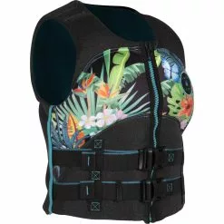 Liquid Force Heartbreaker Women's CGA Life Jacket In Black/Tropical