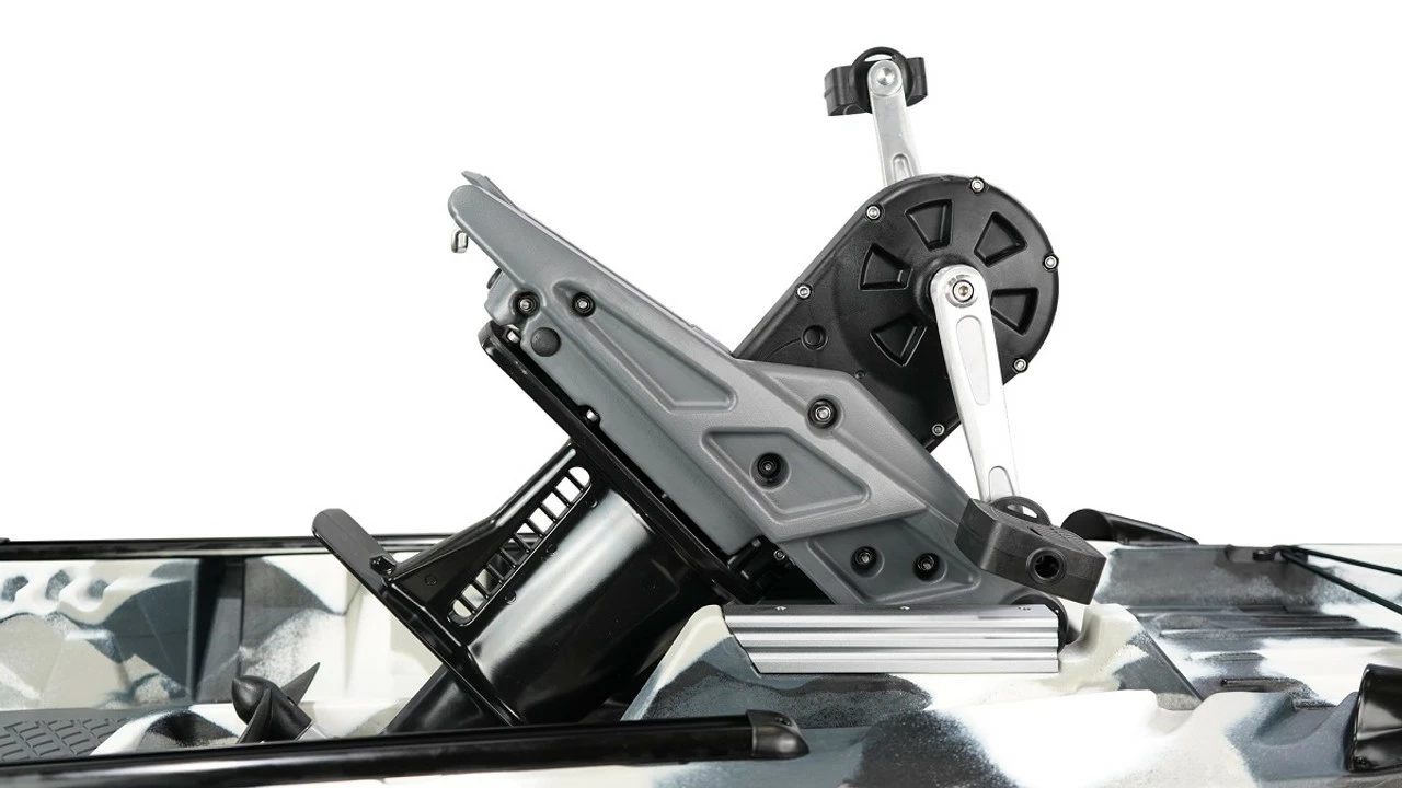 2022 Seastream Angler 120 PD - Fishing Kayak | Urban Camo - Image 2