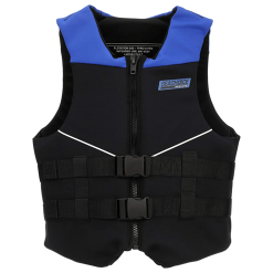Land & Sea Seachoice Adult Neo CGA Life Jacket In Blue/Black