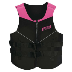 Land & Sea Seachoice Adult Neo CGA Life Jacket In Vest Pink/Black